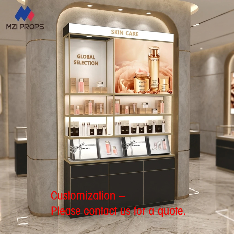 Luxury Skincare Display - Элитный демонстрационный стенд для косметики Custom.Custom