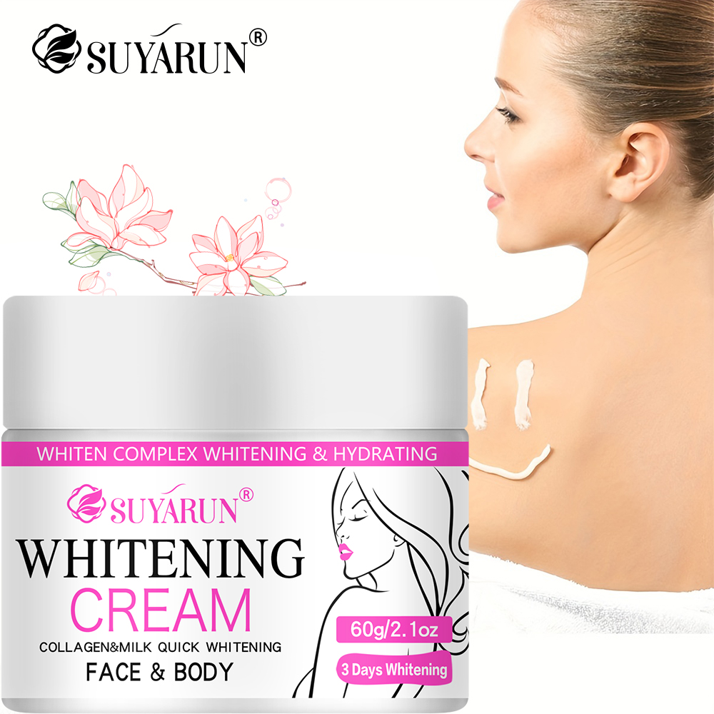 Luxury Skincare Whitening Cream - SUYARUN Рождественский подарок Осветляющий крем-отбеливающий увлажняющий