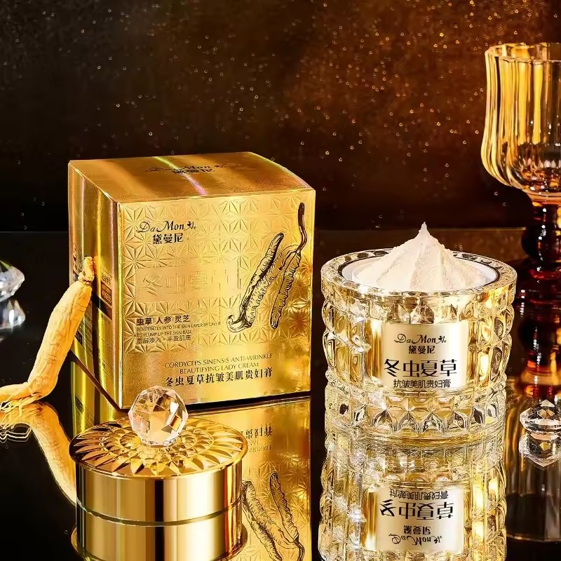 Luxury Skincare Whitening Cream - Cordyceps Sinensis Роскошный благородный женский крем,
