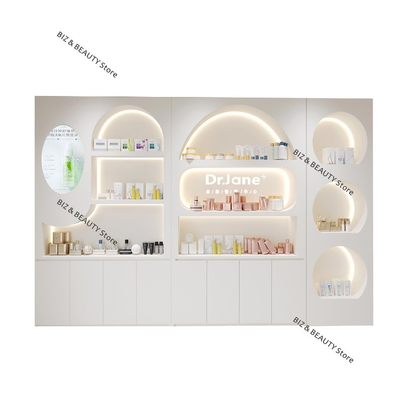 Элитный витринный шкаф для кос – обзор и цена Luxury Skincare Display