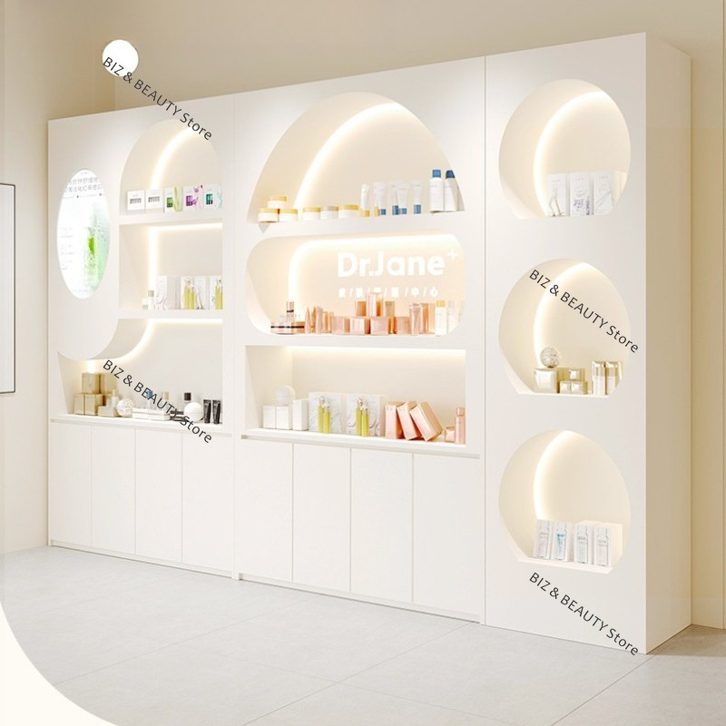 Элитный витринный шкаф для кос – обзор и цена Luxury Skincare Display