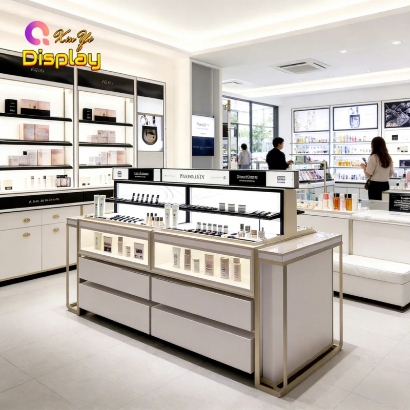 Элитные торговое оборудование  – обзор и цена Luxury Skincare Display