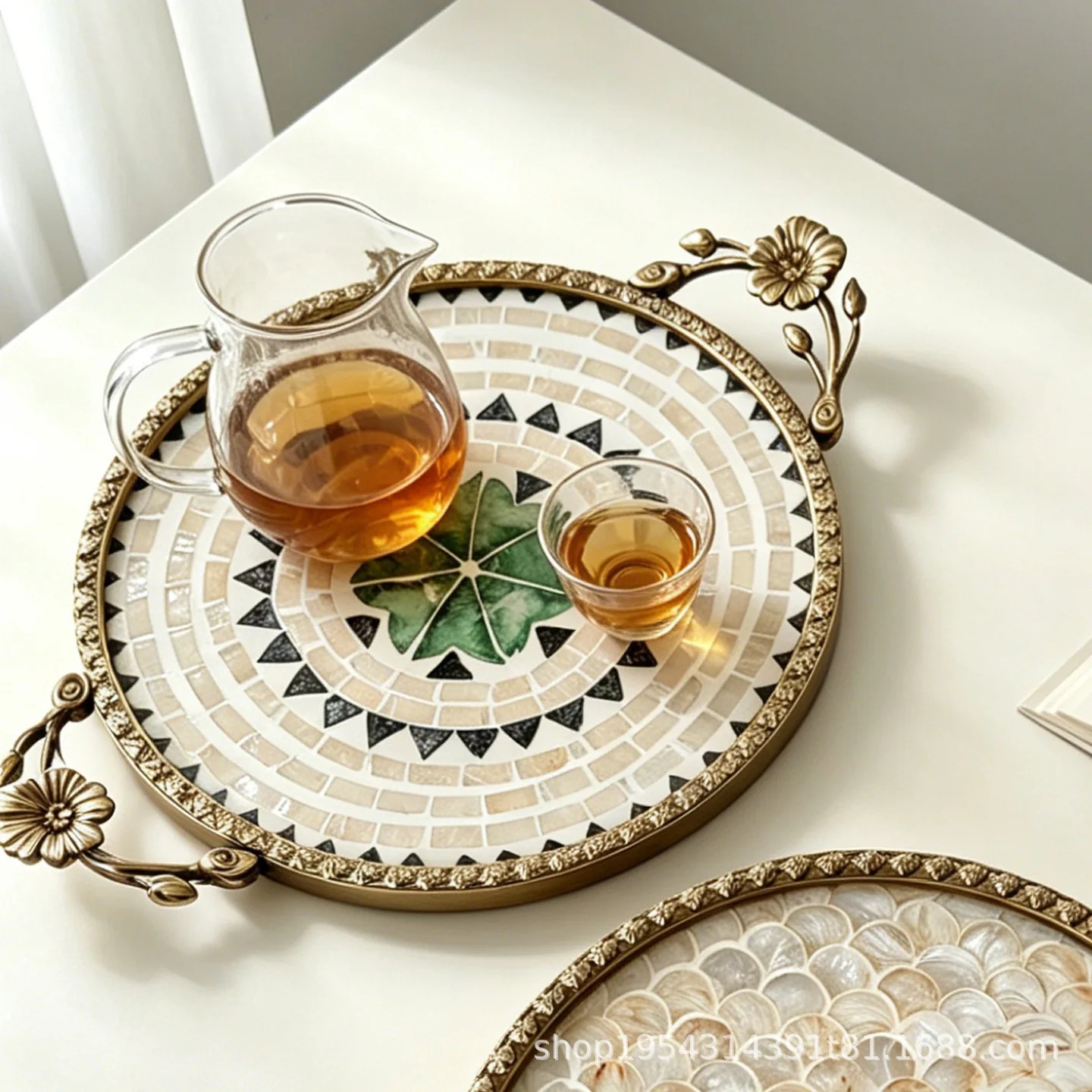 Новый китайский ретро-поднос D – обзор и цена Luxury Skincare Tray