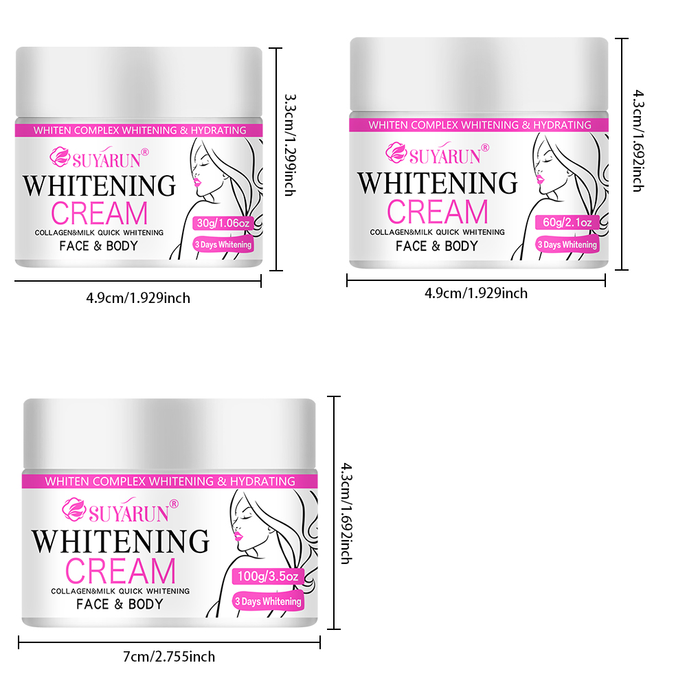 SUYARUN Рождественский подарок – обзор и цена Luxury Skincare Whitening Cream