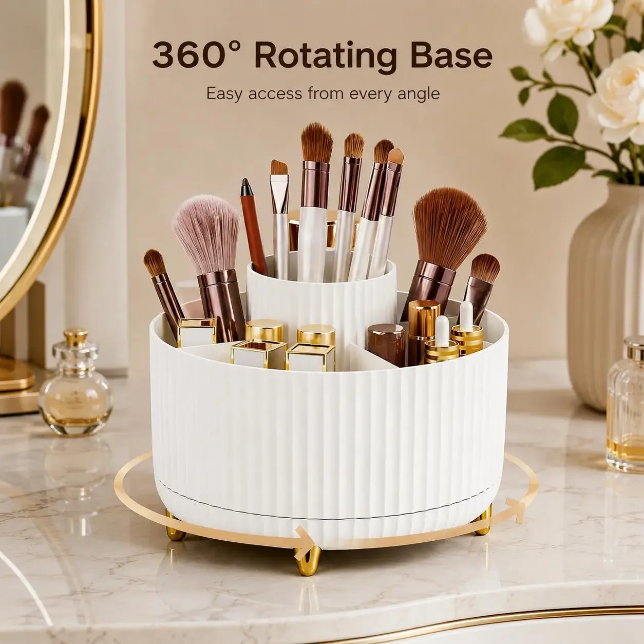 Вращающийся на 360 градусов ор – обзор и цена Luxury Skincare Display